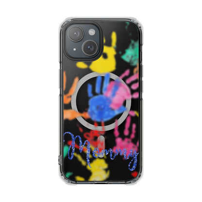 Clear Magnetic Phone Case – Handprint Memories