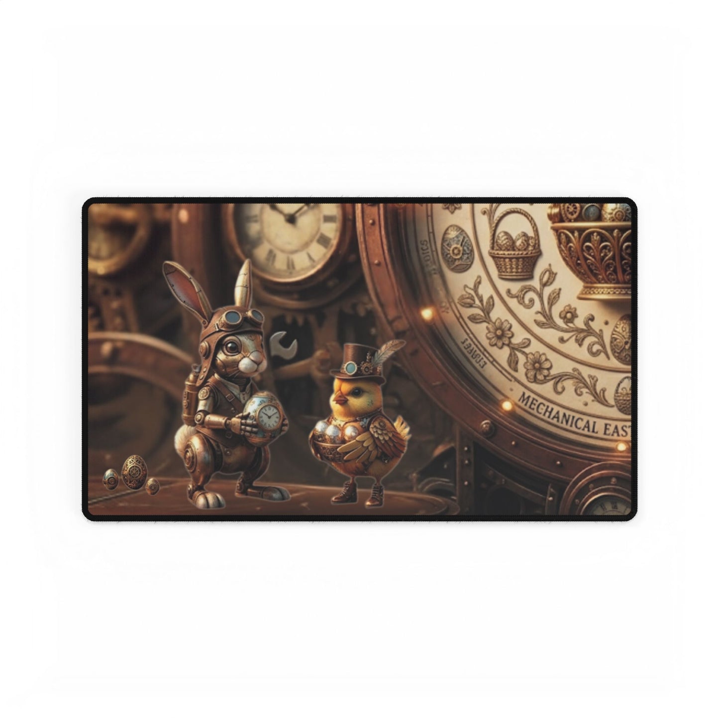 Desk Mat – Clockwork Cottontail