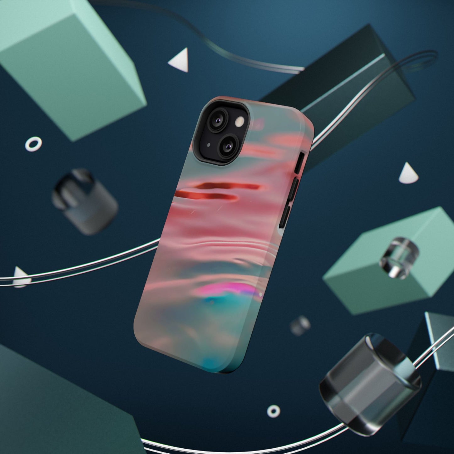 Impact-Resistant Phone Case – Liquid Sunset