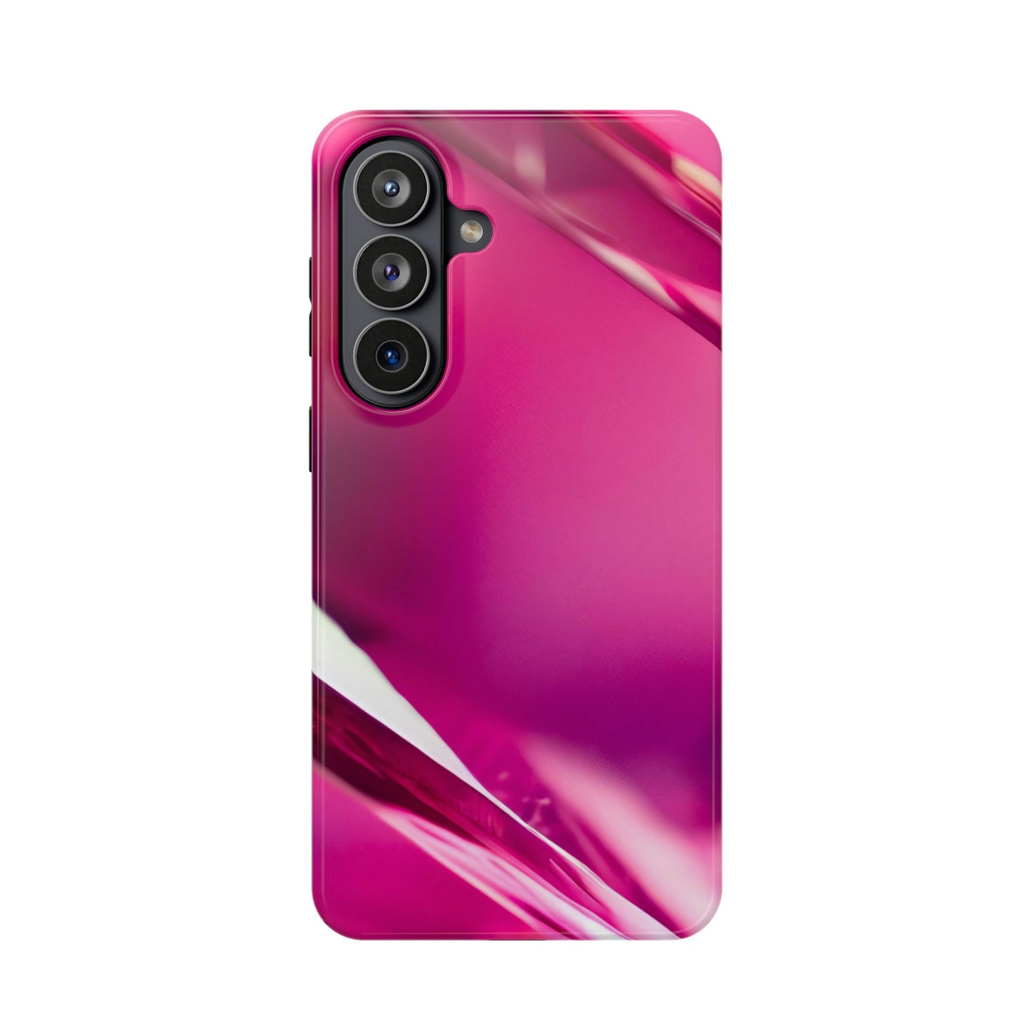 Impact-Resistant Phone Case – Magenta Motion