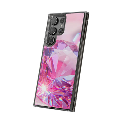 Clear Phone Case – Pink Ice