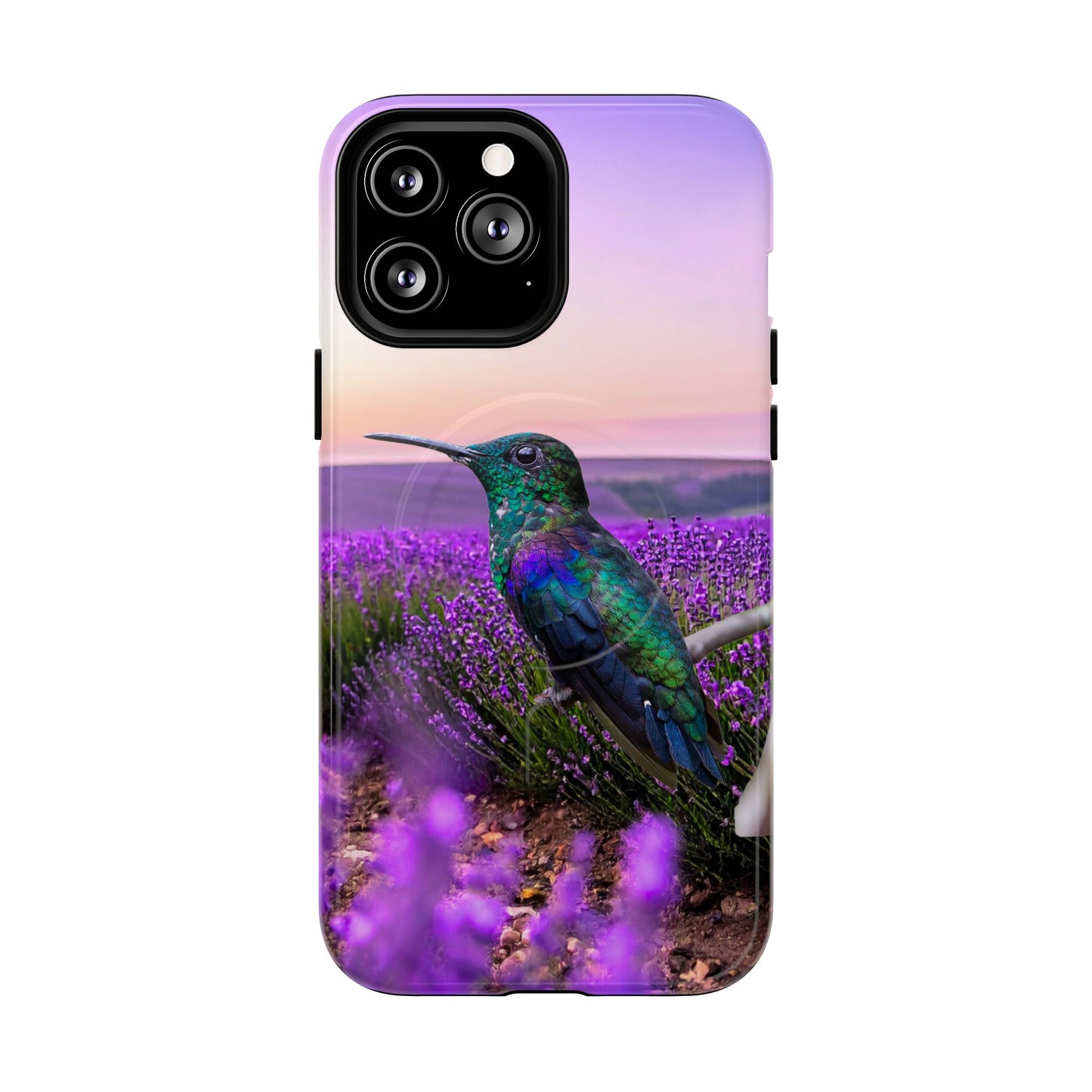 Protective Magnetic Phone Case – Hummingbird Reverie