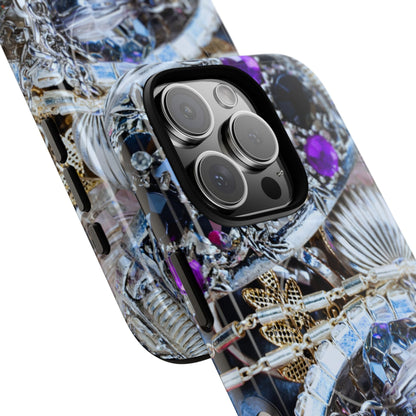Protective Magnetic Phone Case – Chrome Jewel