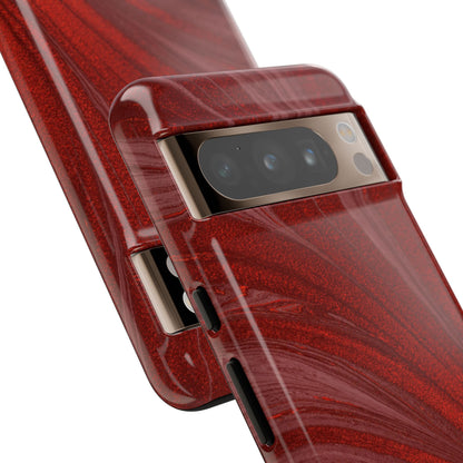 Protective Phone Case – Crimson Current