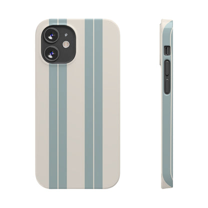 Slim Phone Case – Coastal Stripe