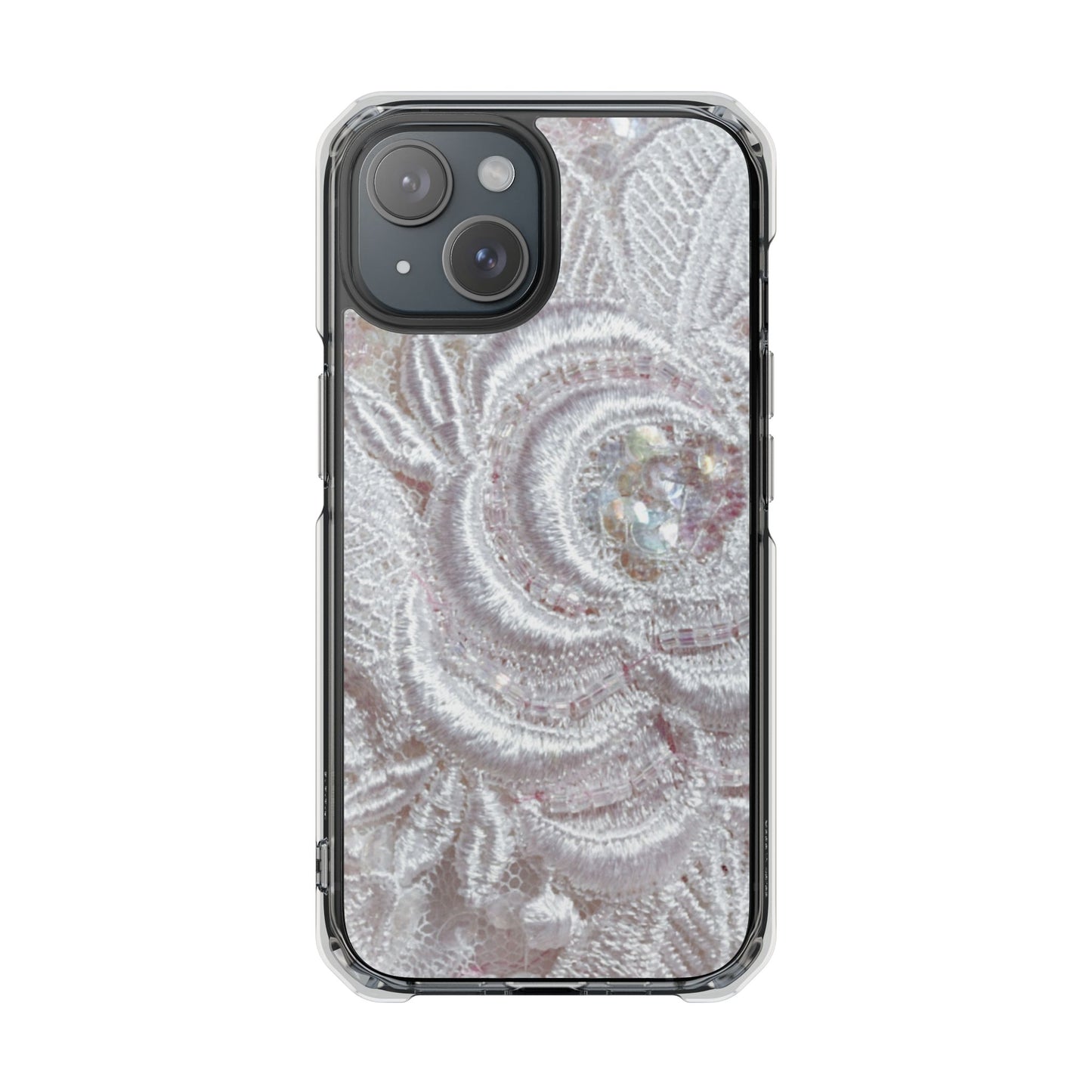 Clear Magnetic Phone Case – Lace Veil