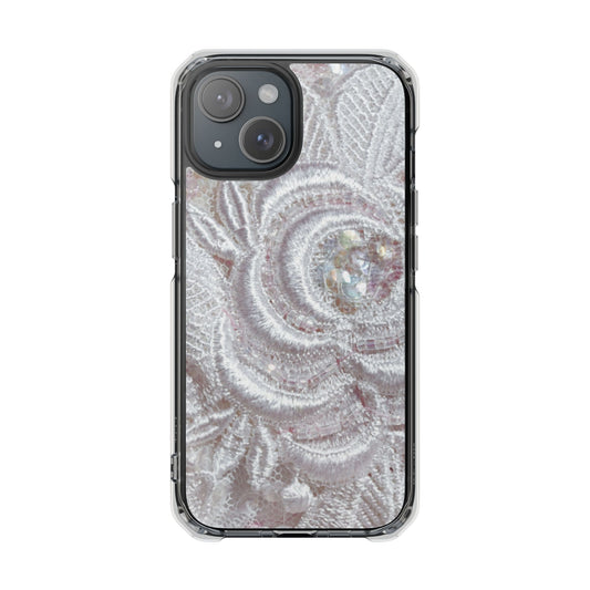 Clear Magnetic Phone Case – Lace Veil