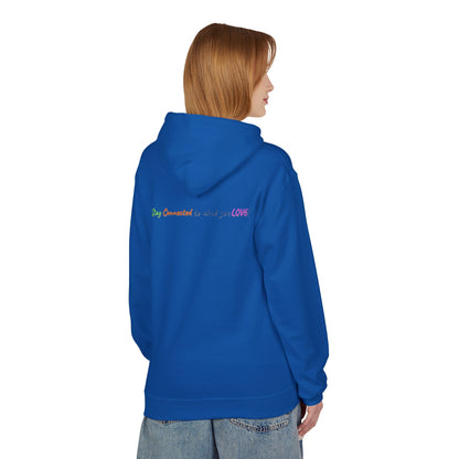 Midweight Fleece Hoodie – 215 Connected Logo Relaxed Fit