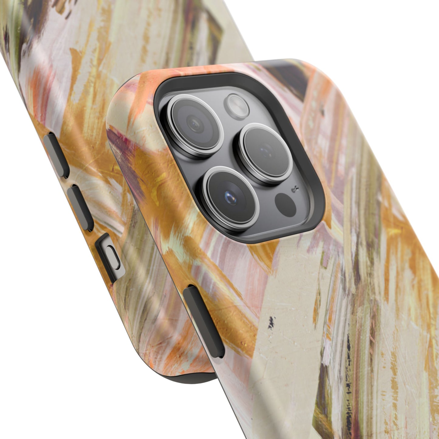 Wireless-Charging Compatible Case – Brush & Bronze