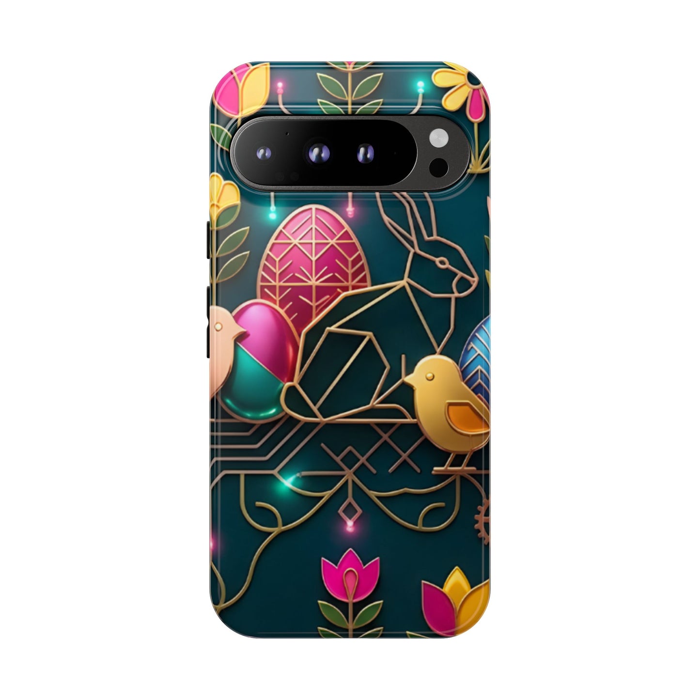 Protective Phone Case – Jeweled Garden