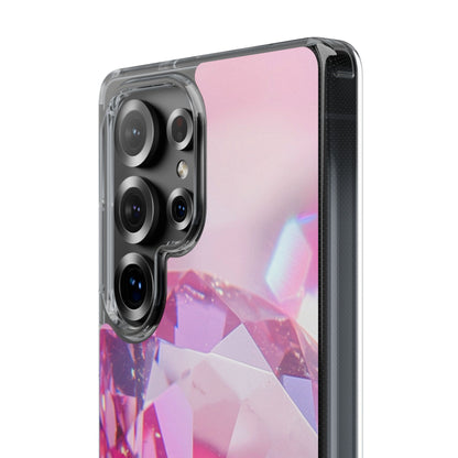 Clear Phone Case – Pink Ice