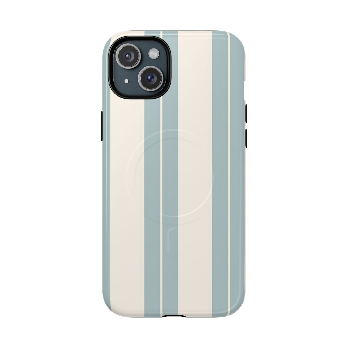 Protective Magnetic Phone Case - Coastal Stripe