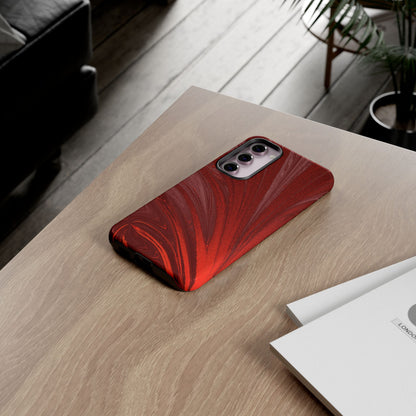 Protective Phone Case – Crimson Current