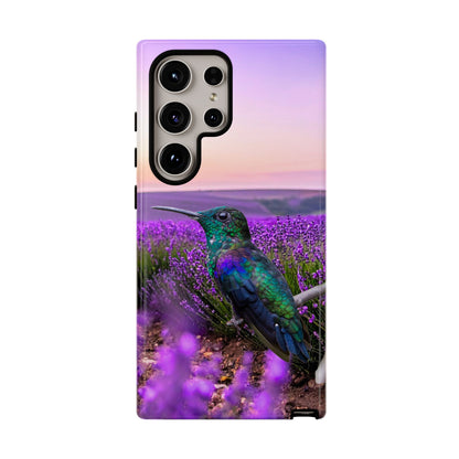 Protective Phone Case – Hummingbird Reverie