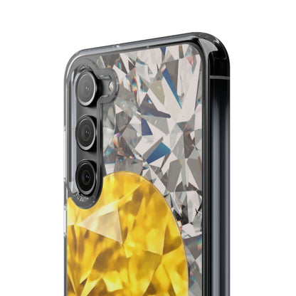 Clear Phone Case – Heart of Gold