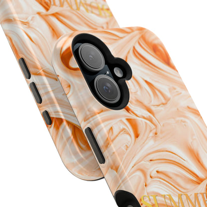 Impact-Resistant Phone Case – Peach Sorbet