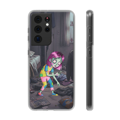Zombie Girl Phone Case — Cute Creepy Cartoon Phone Cover