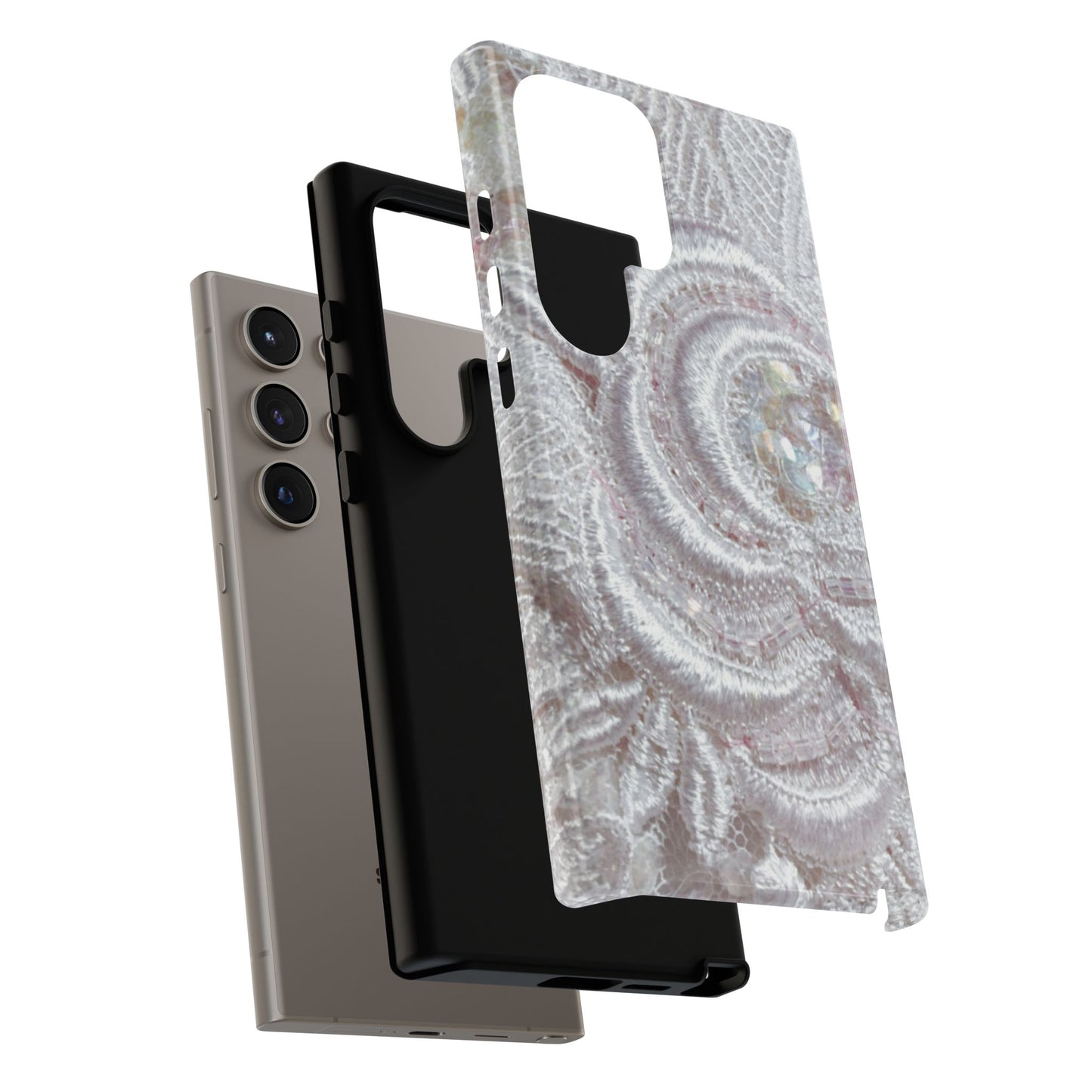 Protective Phone Case – Lace Veil