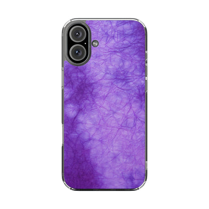 Clear Phone Case – Neon Dusk