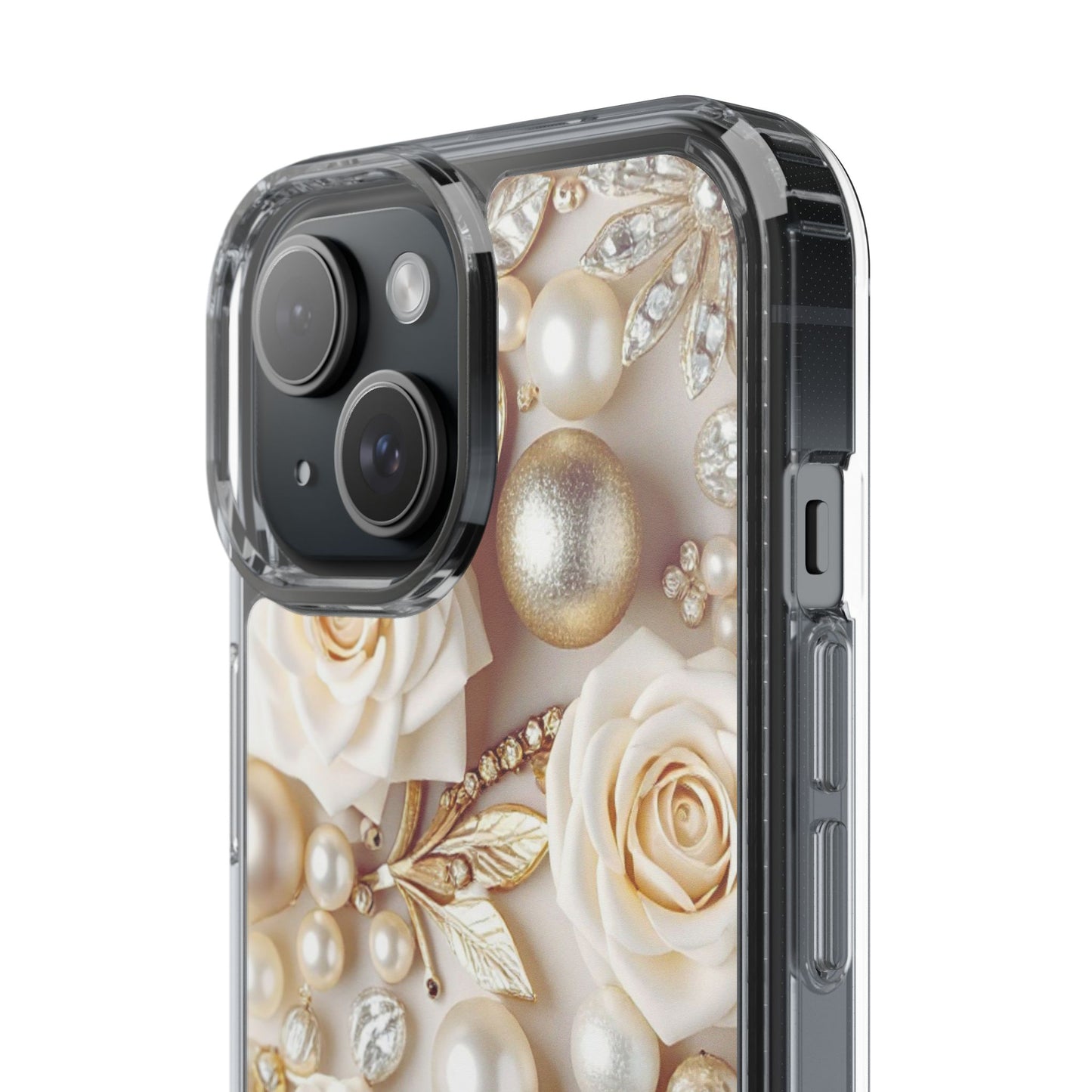 Clear Phone Case – Ivory Opulence