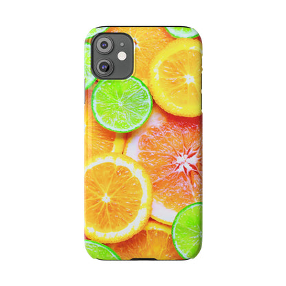 Slim Phone Case – Sunkissed Citrus