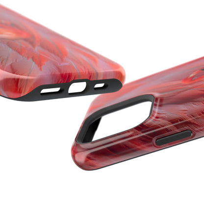 Impact-Resistant Phone Case – Scarlet Plume