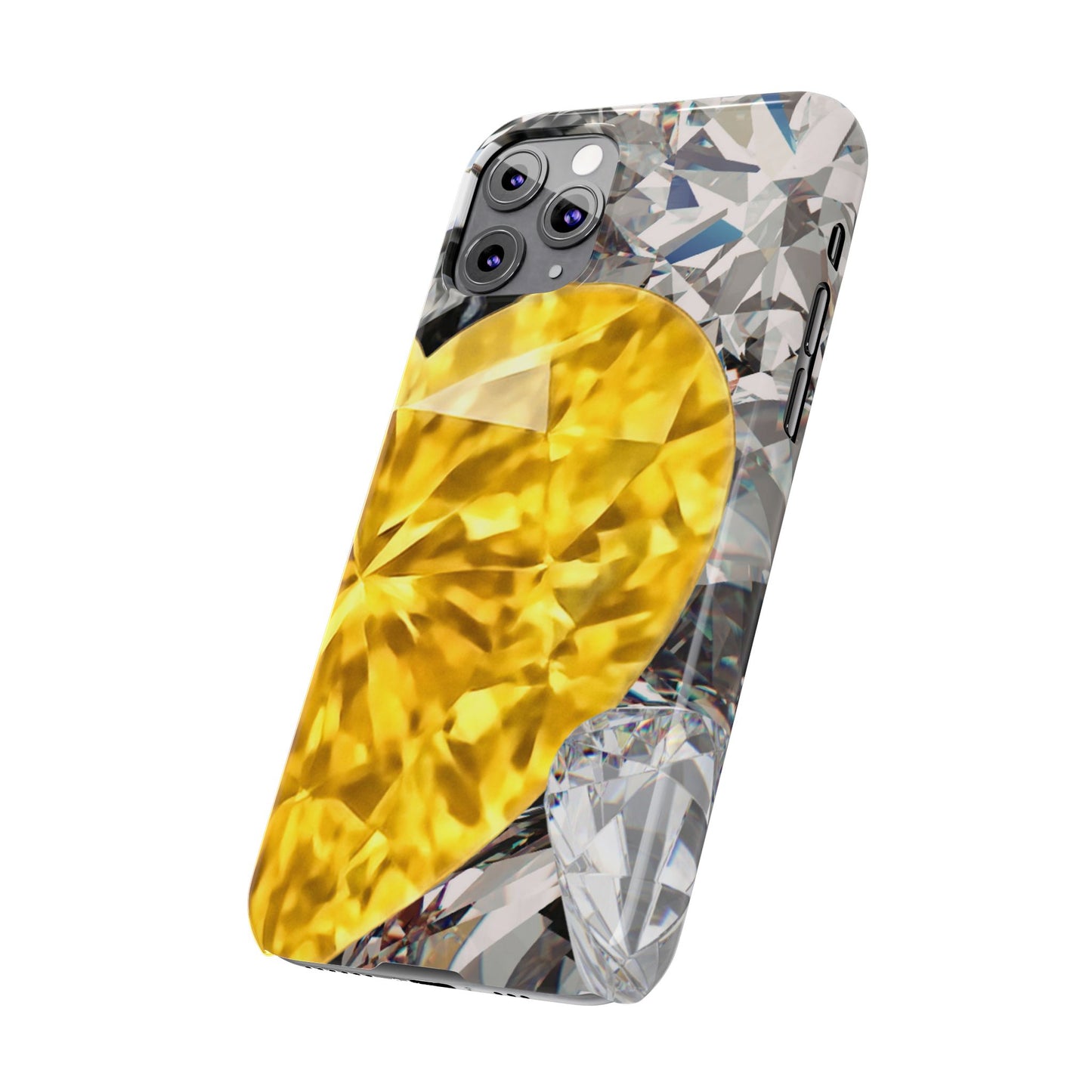 Slim Phone Case – Heart of Gold