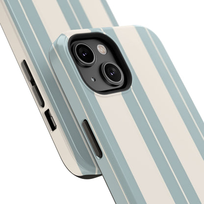 Impact-Resistant Phone Case – Coastal Stripe