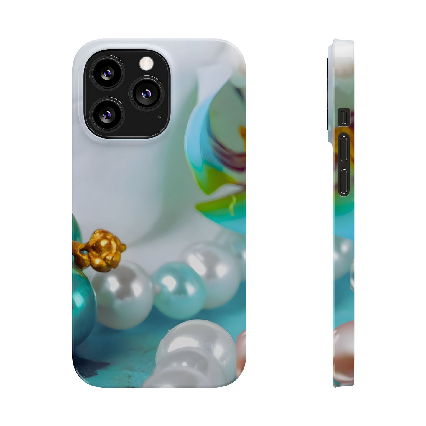 Slim Phone Case – Mermaid's Pearl