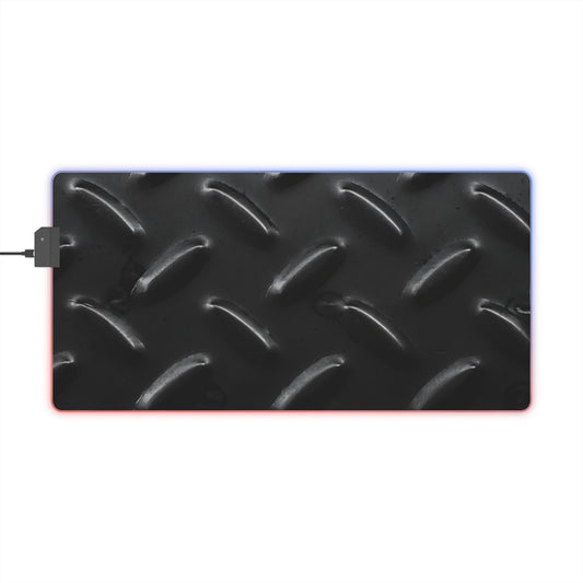 Gaming LED Desk Mat – Blackout Plate