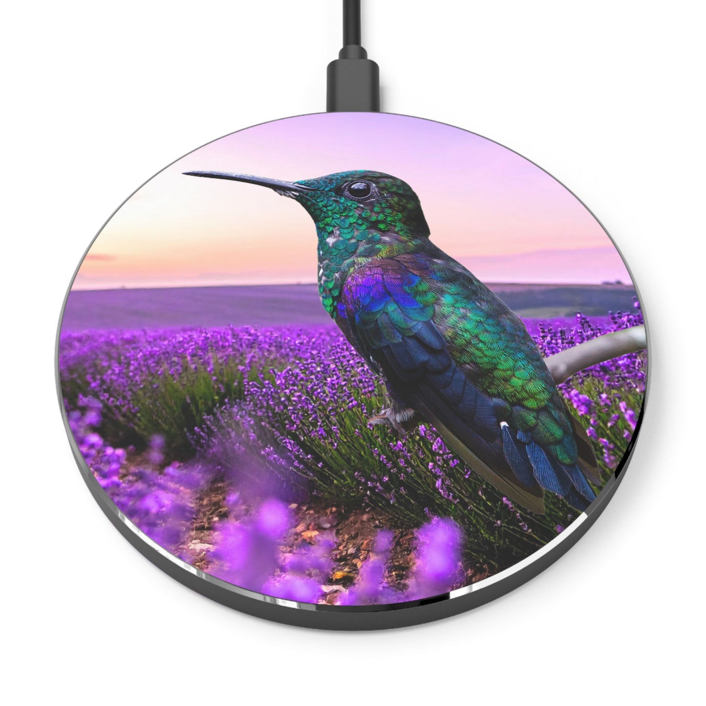 Wireless Charger – Hummingbird Reverie