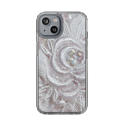 Clear Phone Case – Lace Veil