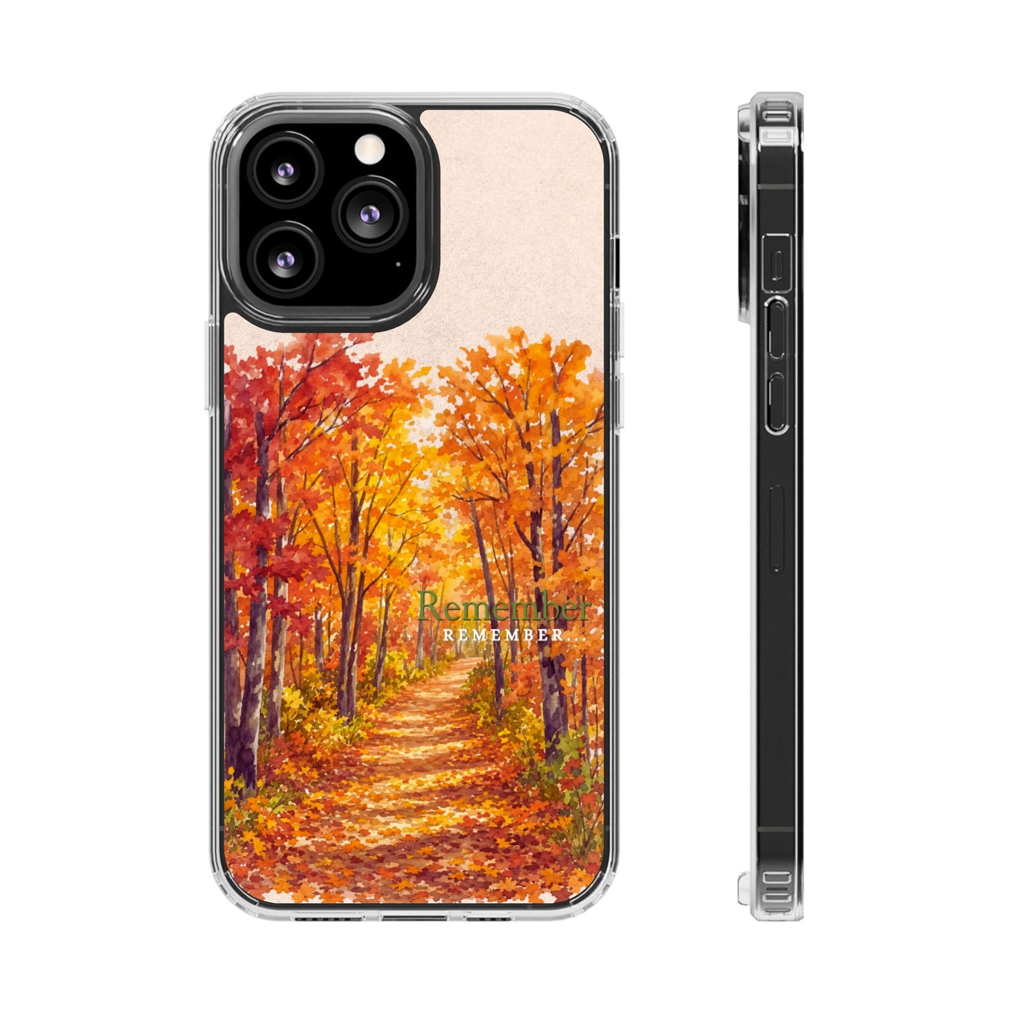 Clear Magnetic Phone Case – Autumn Remembered