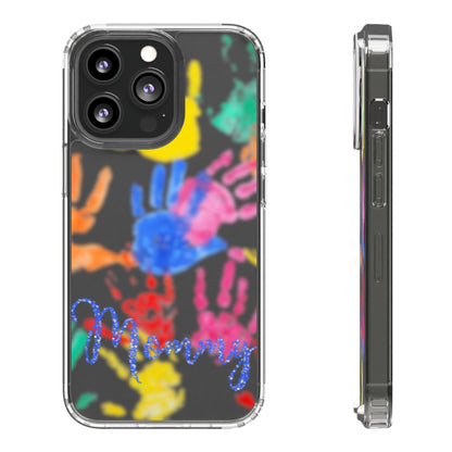 Clear Phone Case – Handprint Memories
