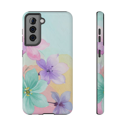 Impact-Resistant Phone Case – Water Petal