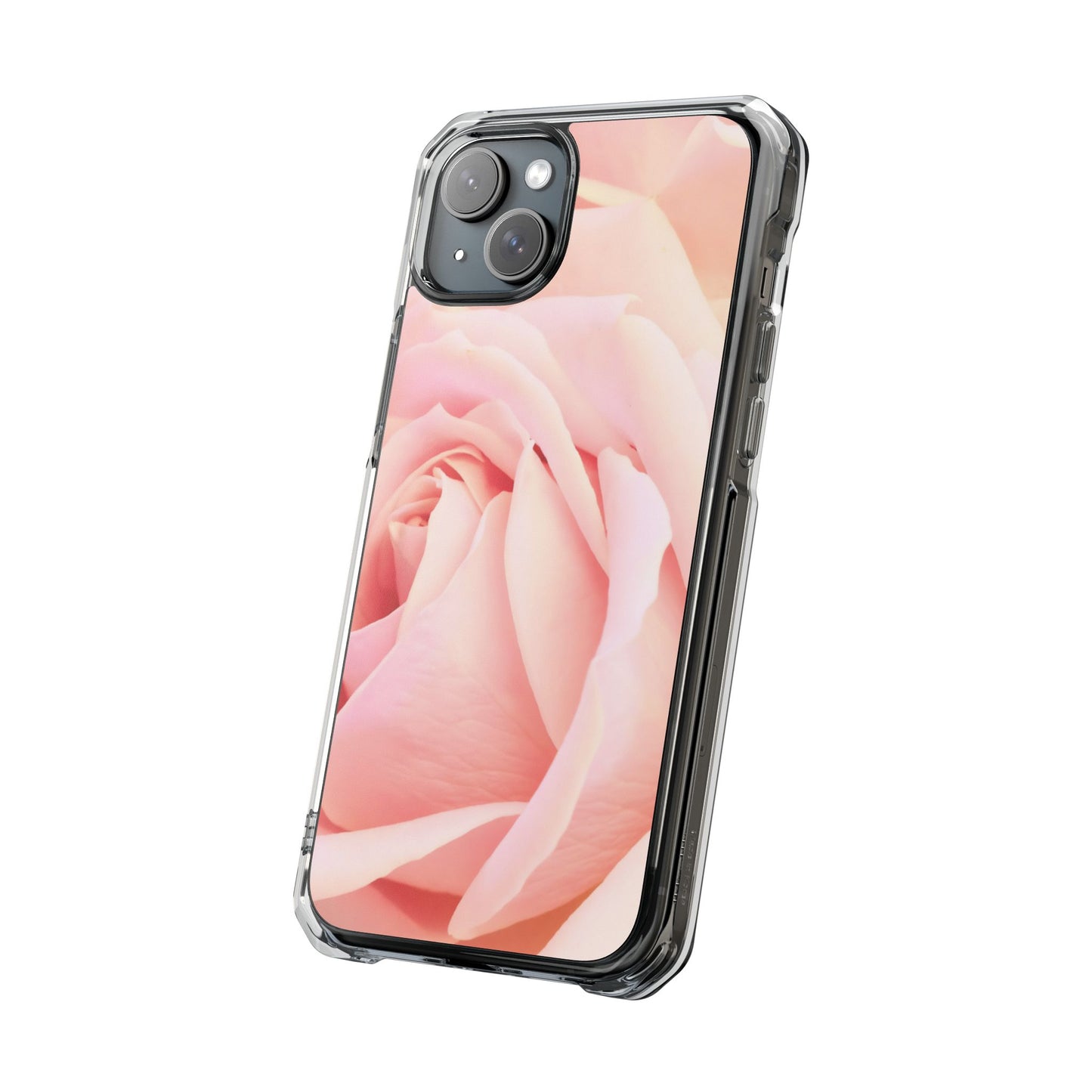 Clear Magnetic Phone Case – A Mother’s Rose Embrace