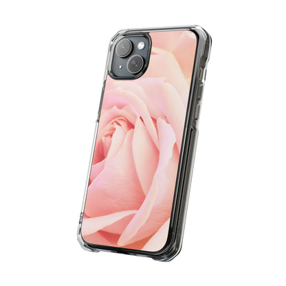Clear Magnetic Phone Case – A Mother’s Rose Embrace