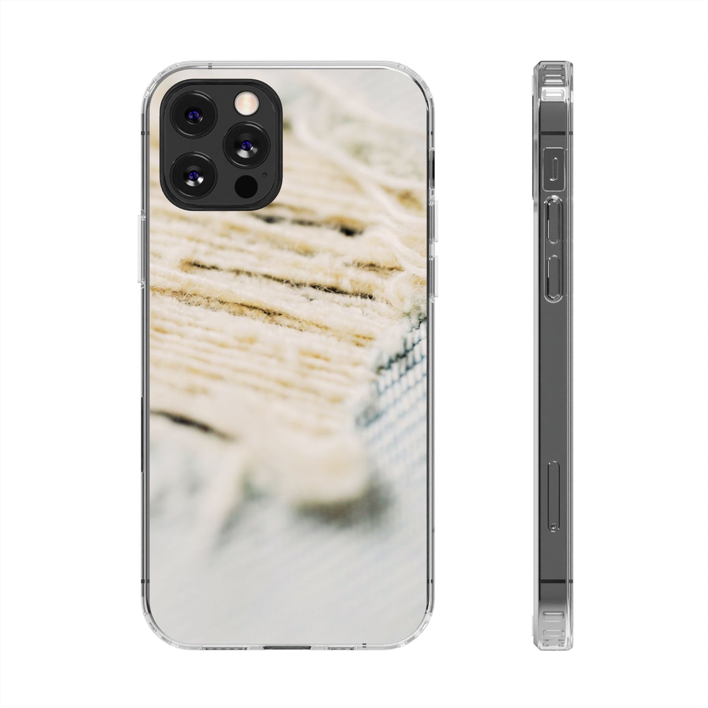 Clear Magnetic Phone Case – Woven Warmth