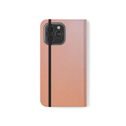 Flip Case – Peachy Calm