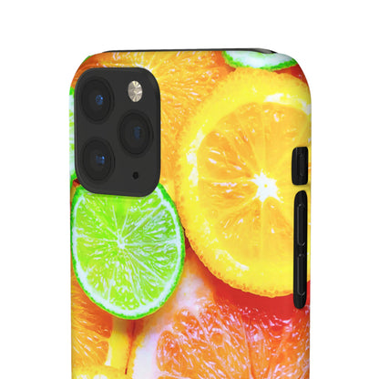 Snap Phone Case – Sunkissed Citrus
