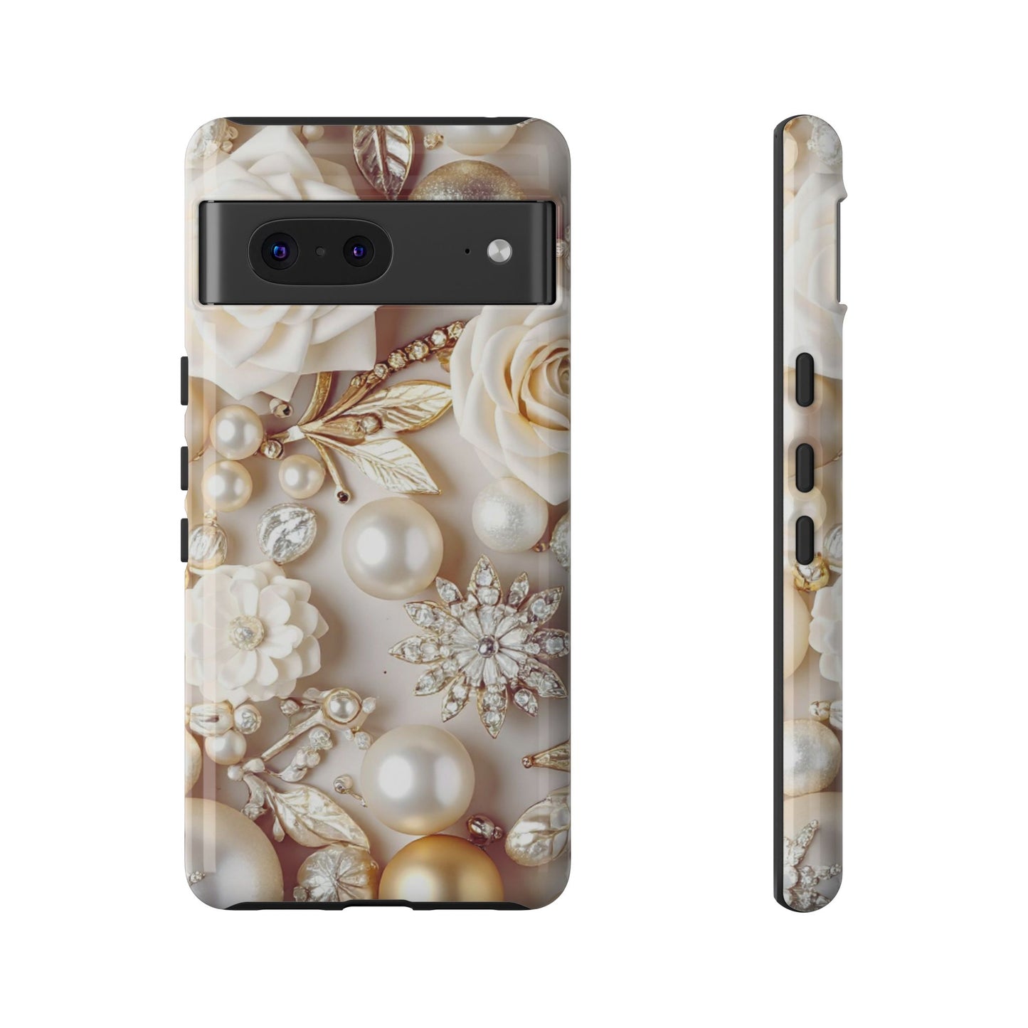 Protective Phone Case – Ivory Opulence
