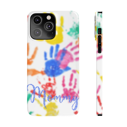 Slim Phone Case – Handprint Memories