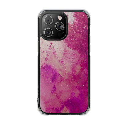 Clear Magnetic Phone Case – Spilled Wine