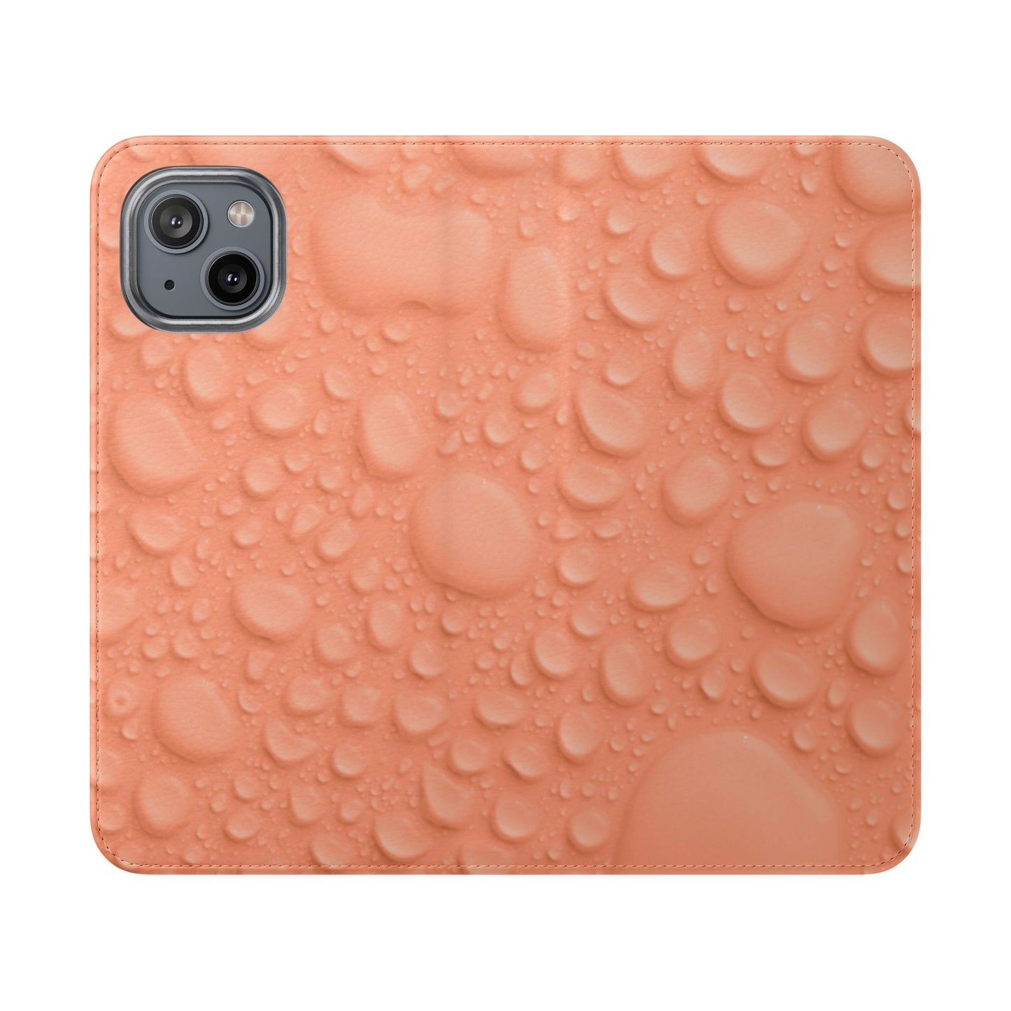Flip Case - Apricot Rain