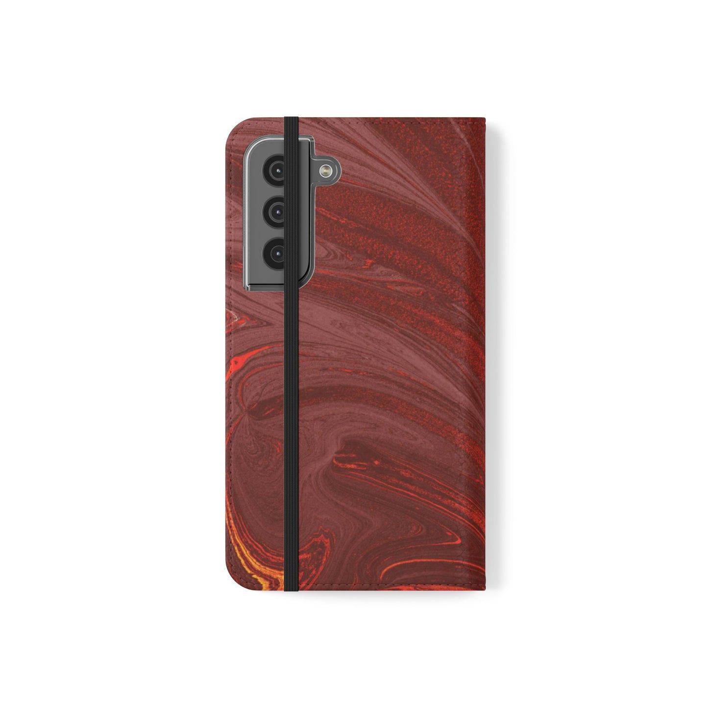 Flip Case – Crimson Current