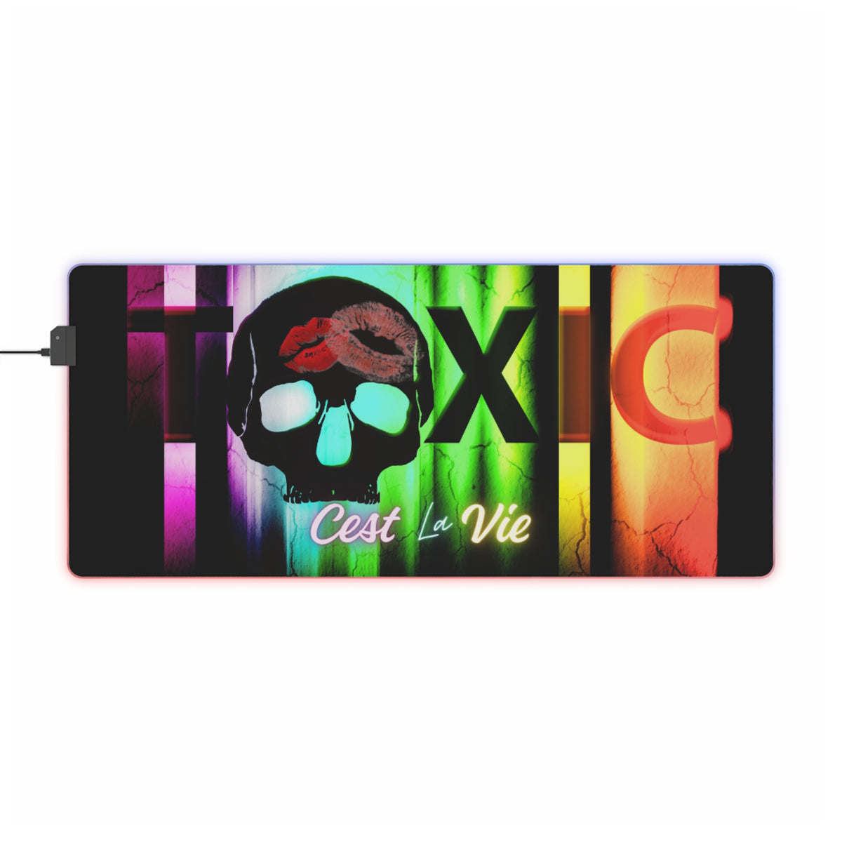 Gaming LED Desk Mat – Fatal Attraction