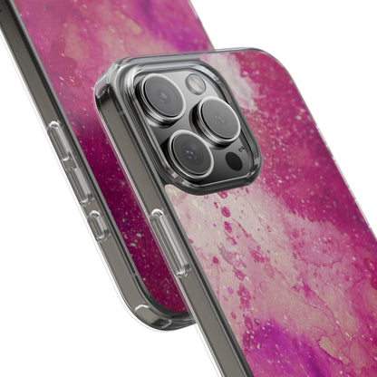 Clear Phone Case – Spilled Wine