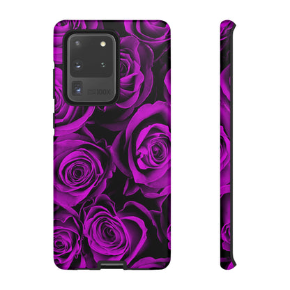 Protective Phone Case – Amethyst Roses