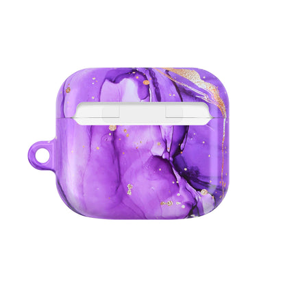 Wireless Earbud Case Cover – Gilded Violet