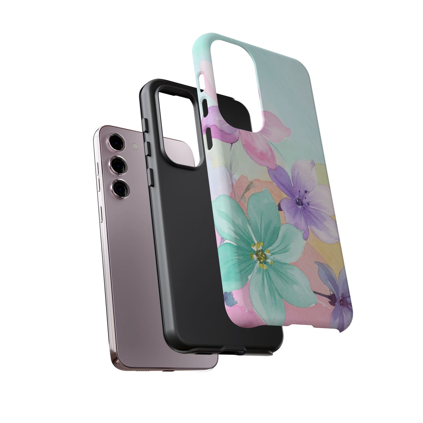 Protective Phone Case – Water Petal